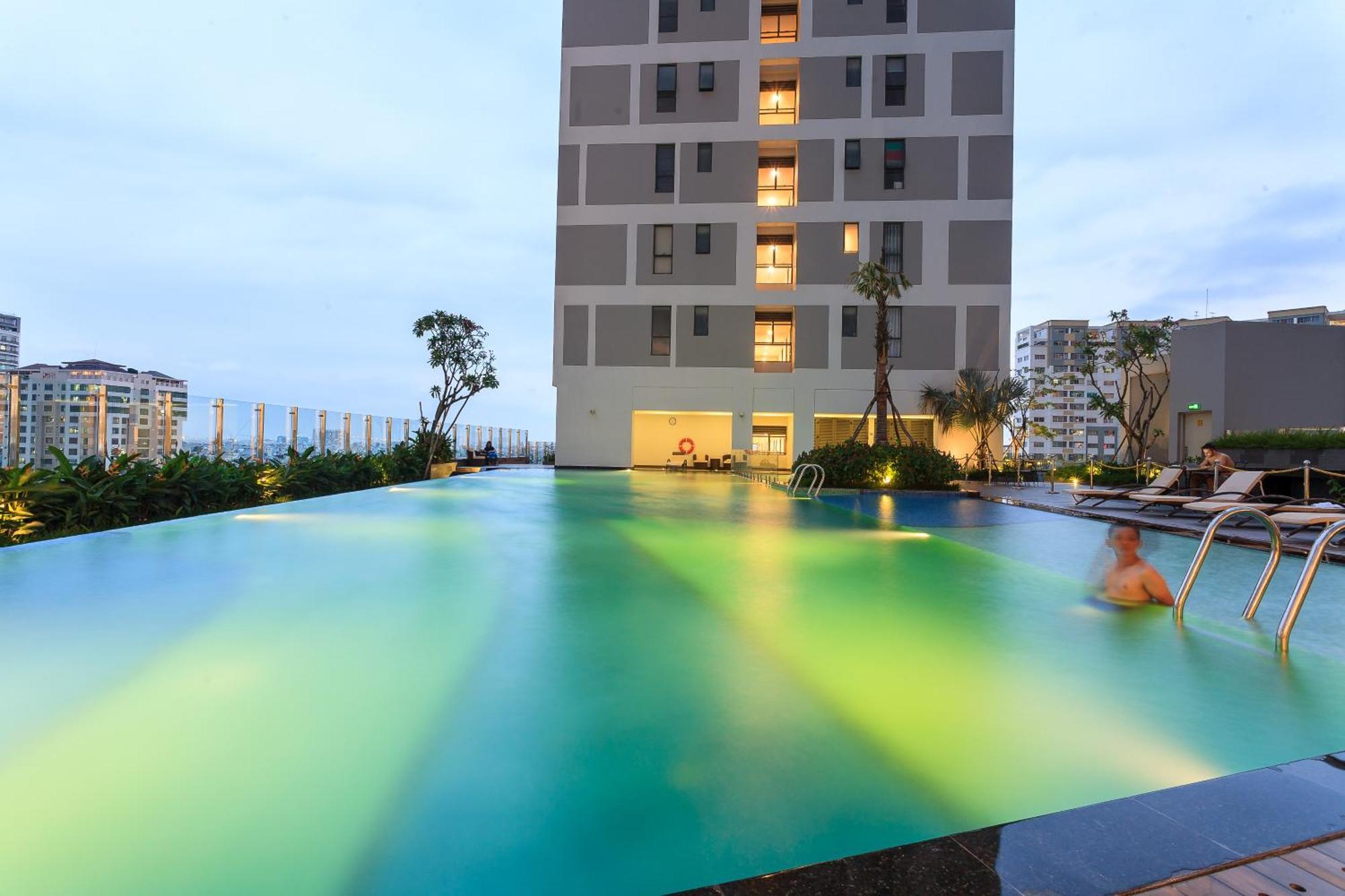 Elysium Cbd Rivergate Apartment - Pool - Free 4G Sim For 3 Nights Ho Chi Minh-staden Exteriör bild