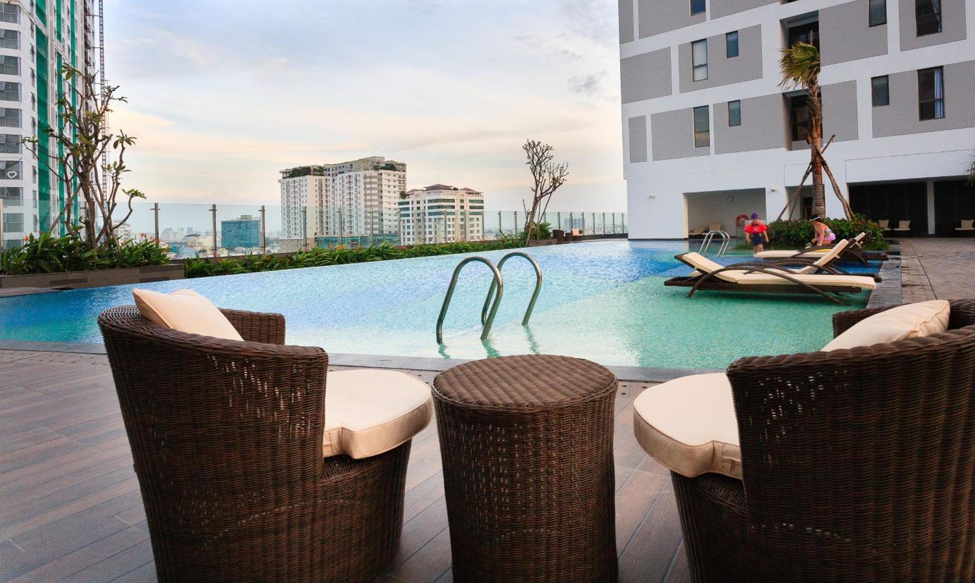 Elysium Cbd Rivergate Apartment - Pool - Free 4G Sim For 3 Nights Ho Chi Minh-staden Exteriör bild